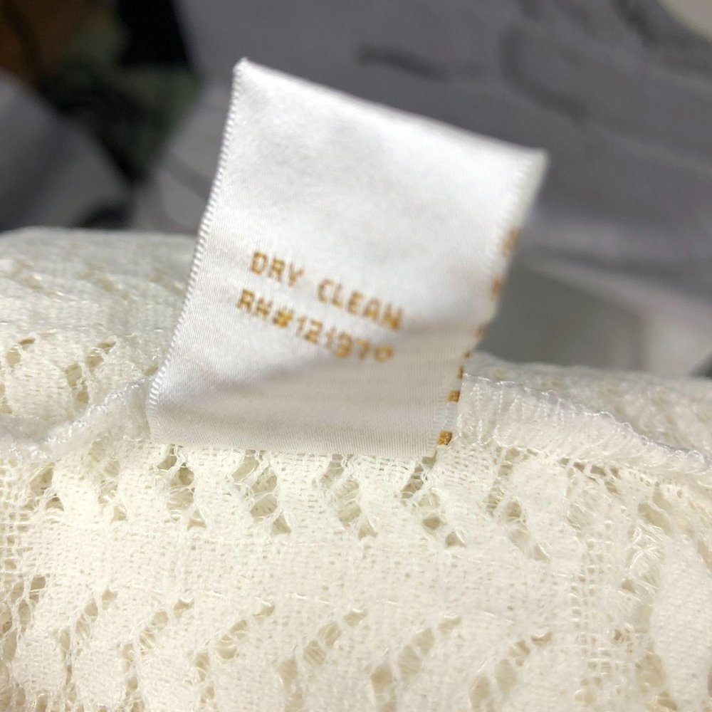 Champagne & Strawberry Cream Lace long sleeve mutt - Picture 12 of 13